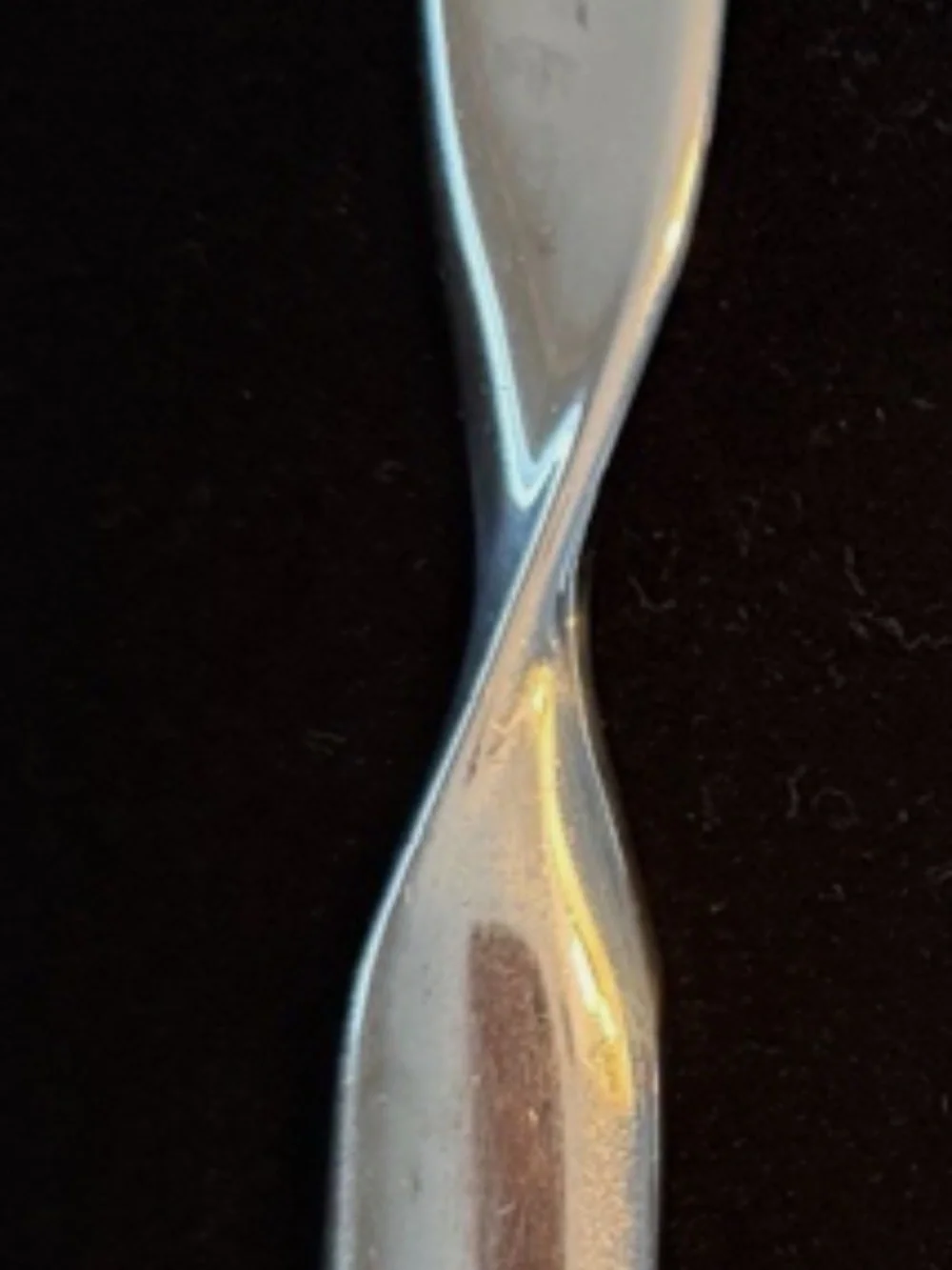 Modern Solid Knife Double Helix (Stainless) by SASAKI (Japan)
